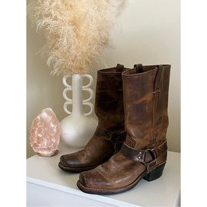 Womens Harness Frye Boots Size 8.5